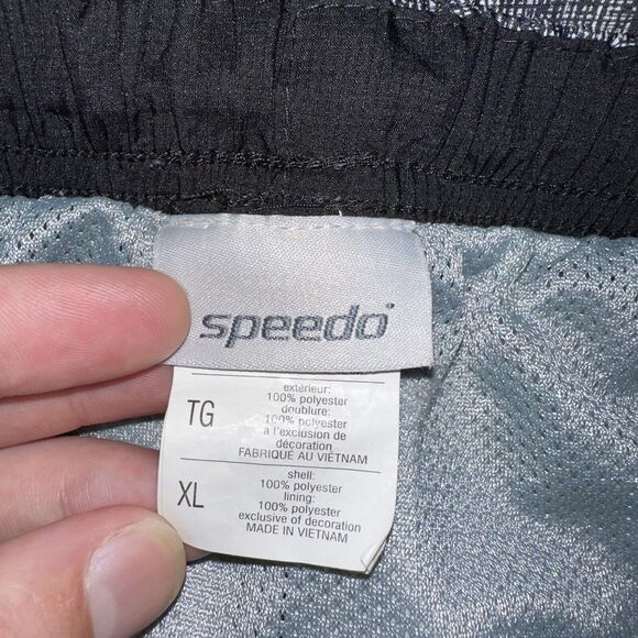 Speedo Men’s Volley Swim Shorts Black Size XL - Picture 5 of 5